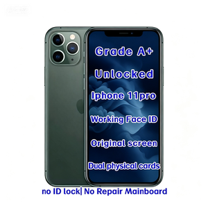 Smartphone d'occasion débloqué en gros pour 11 Pro 512 Go Vert Original OLED <span class=keywords><strong>Face</strong></span> <span class=keywords><strong>ID</strong></span> <span class=keywords><strong>Prix</strong></span> Usine Fournisseur Stock en Gros - Product Image 1
