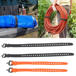 Multipurpose Cable Tie 45cm 200cm Rubber Polypropylene Metal Buckle For Cargo Luggage Securing Binding Rope - Product Image 1