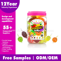 MINICRUSH Desserts Gélifiés à la Gélatine Snacks Bonbons Variés Gelée Boissons en Forme de Fruit Gelées Fruitées TikTok