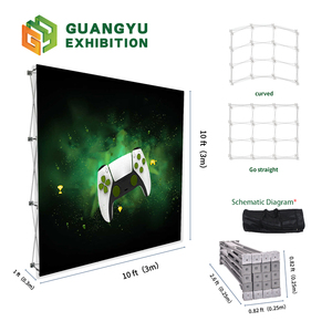 Xách tay bền căng thẳng vải triển lãm thương mại hiển thị biểu ngữ đứng pop-up triển lãm bảng quảng cáo cho cửa hàng công bằng - Product Image 5