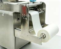 Machine d'emballage verticale multi-voies à scellage 4 côtés pour sachets de bâtonnets pour chats, sauces, pâtes et aliments pour animaux de compagnie