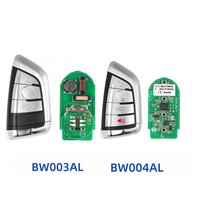 Télécommande universelle intelligente Autel Ikey RAZOR TYPE BW003AL BW004AL pour BMW 3/3+1 boutons, même prix, MOQ 10 pièces/modèle, vente en gros