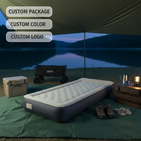 Matelas gonflable moderne et léger en TPU pour camping, extérieur, entrepôt, chambre, parc, avec pompe intégrée, résistant à l'eau