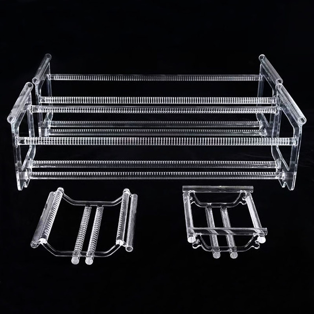 Custom Wholesale Quartz Wafer Carrier High Quality Customized Transparent Quartz Boat Quartz Products for Semiconductor