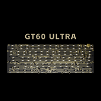 GATERON GT60 Ultra Dual-LED PCB mis à niveau avec un nouveau capteur Hall magnétique, série Jade exclusive, PCB de clavier magnétique à réglage fin