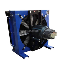 Radiateur industriel en alliage d'aluminium avec ventilateur 12V 50L/min pour le refroidissement des moteurs de karting, de motocross et de hovercraft