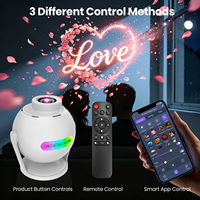 Projecteur d'étoiles intelligent WiFi 3D Planétarium, 60 thèmes, projection HD claire, arrêt automatique, contrôle par application, lampe d'ambiance pour fête