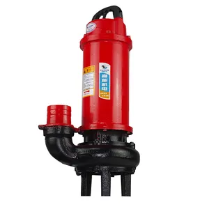 Full Service Jianeng copper wire WQ single phase 220v Cast Iron Sewage discharge no-clogging Mud Water motor submersible Pump