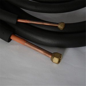 Tubo de Aire Acondicionado de Cobre y Aluminio Tsumi 1P-3P R410a, Manguera de Conexión de Plástico Reforzado con Goma - Product Image 3