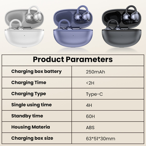 2025 Bán buôn phụ kiện điện thoại tai nghe và bộ sạc BT headphone Tai nghe không dây Handfree TWS Earbuds - Product Image 4