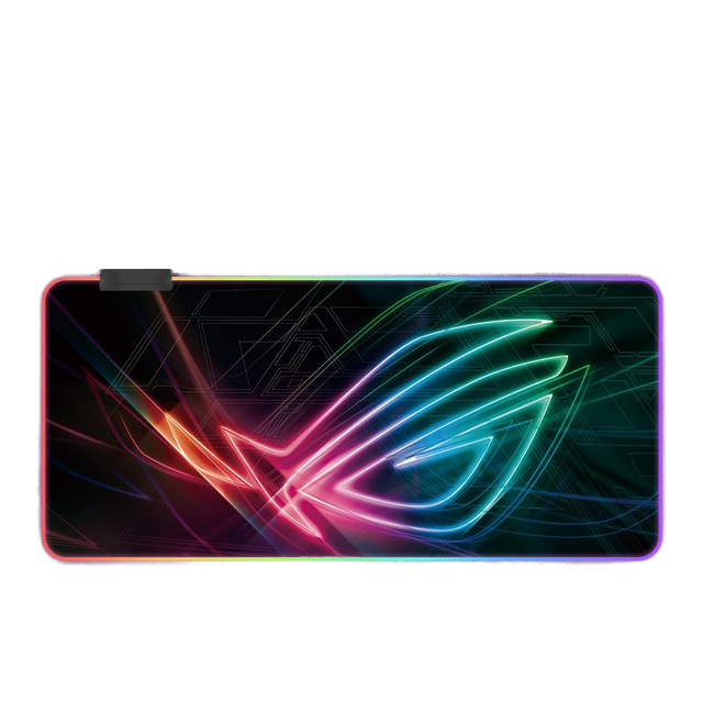 Wholesale Custom RGB Gaming Mouse Pads Large Personalised Mousepad Custom Logo 3mm Rubber Waterproof Fabric Printed Customizable