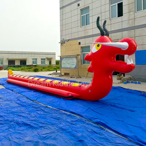 Bateau dragon <span class=keywords><strong>gonflable</strong></span> d'été en PVC Bateau banane Jouets aquatiques flottant <span class=keywords><strong>sur</strong></span> <span class=keywords><strong>l</strong></span>'<span class=keywords><strong>eau</strong></span> Jeu de construction d'équipe - Product Image 3