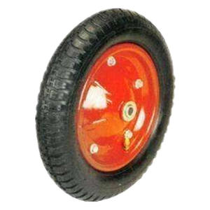 Roues de brouette en caoutchouc solides et résistantes à l'usure directes d'usine OEM personnalisé pris en charge - Product Image 5