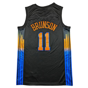 Şehir Basketbol Forması Seti TOP 2526 Josh Hart 3 Karl Anthony Towns 32 İşlemeli Erkek Yazlık Hızlı Kuruyan Nefes Alabilen Kolsuz - Product Image 4