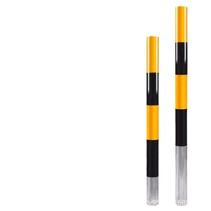 เสาเตือนความปลอดภัยแบบชุบสังกะสี Q235 เสาสะท้อนแสงสำหรับกั้นจราจรเพื่อเตือนและป้องกันการชน - Product Image 2