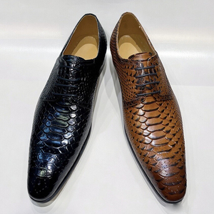 <span class=keywords><strong>Scarpe</strong></span> Eleganti da <span class=keywords><strong>Uomo</strong></span> in Vera Pelle, Stile Oxford, per Cerimonie e Occasioni Formali, Versatili e alla Moda - Product Image 2