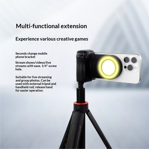 Nouvelle lampe selfie pour téléphone portable, anneau lumineux d'appoint à double température de couleur pour vidéo en direct et éclairage d'appoint - Product Image 4