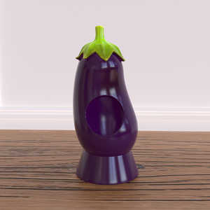 ידידותי לסביבה קרמית birdhouse חציל צורה צבעים מותאמים אישית & לוגו גן גינה פרמיה עבור ציפורים קטנות הסיטונאי - Product Image 4