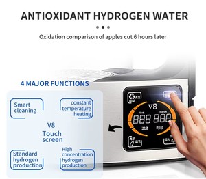 Bouilloire à eau riche en hydrogène 2L, générateur d'eau hydrogénée <span class=keywords><strong>antioxydante</strong></span>, bouteille pour une <span class=keywords><strong>boisson</strong></span> saine - Product Image 5
