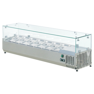 Réfrigérateur vertical à <span class=keywords><strong>porte</strong></span> en verre refroidi par air commercial pour installation portable de fruits de mer Alimentation électrique pour hôtels supermarchés - Product Image 6