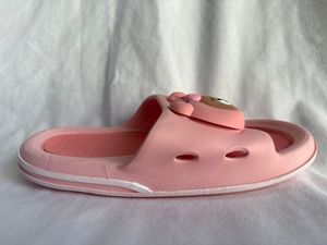 Pink Slippers PVC 20Mm Anti Slip Rubber Sole Open Toe Home Wear Made In China MD-610 - Product Image 4