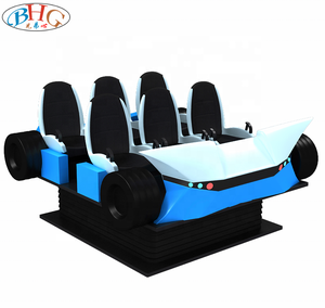 . BHG stupéfiant 6 équipement de cinéma du mouvement VR de dof multijoueur avec 6 sièges 9D pour le <span class=keywords><strong>parc</strong></span> à thème et le centre de jeux - Product Image 6