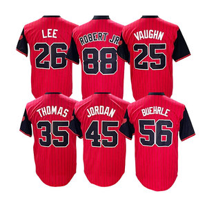 Khâu Mỹ Bóng Chày Jerseys Chicago 8 Jackson 20 Vargas 14 Konerko 23 Beninendi 18 Pilsen Tùy Chỉnh Jersey - Product Image 5