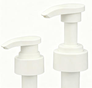 Bomba Dosificadora de Loción Blanca Mate 33/410 en Oferta, Cabezal de Bomba de 33 mm para Champú y Jabón de Manos, Logotipo Personalizado Disponible - Product Image 1