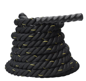 Corde de combat en polyester pour fitness, équipement d'entraînement à domicile, réglable pour renforcer la force des bras et améliorer la performance en combat - Product Image 1