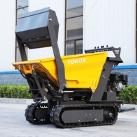 Venta de Fábrica, Envío Gratis, Minicargadora TOROS con Motor Diésel, Capacidad de 500 kg, Camión Volquete de Alta Eficiencia para Construcción