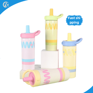 Botella de agua de grado alimenticio personalizada de 600ml botella de agua deportiva térmica de doble pared de boca ancha para ciclistas, corredores, combustible para tu entrenamiento - Product Image 2