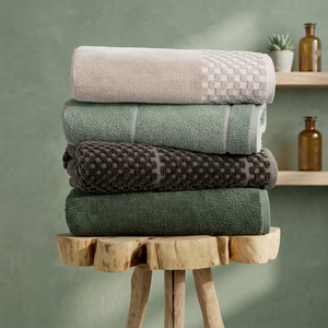 Turkish Cotton Jacquard Hand <b>Bath</b> <b>Towel</b> Exquisite Handmade Design for Luxury <b>Bath</b> Experience - Product Image 4