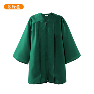 Robe de Cérémonie de Remise des Diplômes pour Enfants, Costume de Spectacle Multicolore Unisexe en Fibre de Polyester, Printemps 2026 - Product Image 3