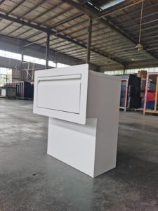 Buzón de paquete integrado de pared de acero galvanizado personalizado directo de fábrica con cerradura <span class=keywords><strong>Digital</strong></span> - Product Image 6