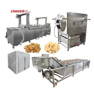 CE Walnut Meat Skinning Washing And Cleaning Drying Machine Cleaner Peeler Kernel Walnut Processing Plant