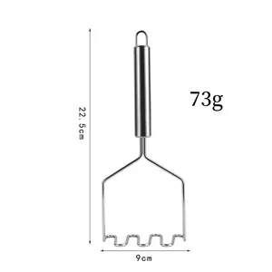 Keukengadgets Roestvrijstalen Aardappelstamper Groentegereedschap Aardappelmodder Drukmachine