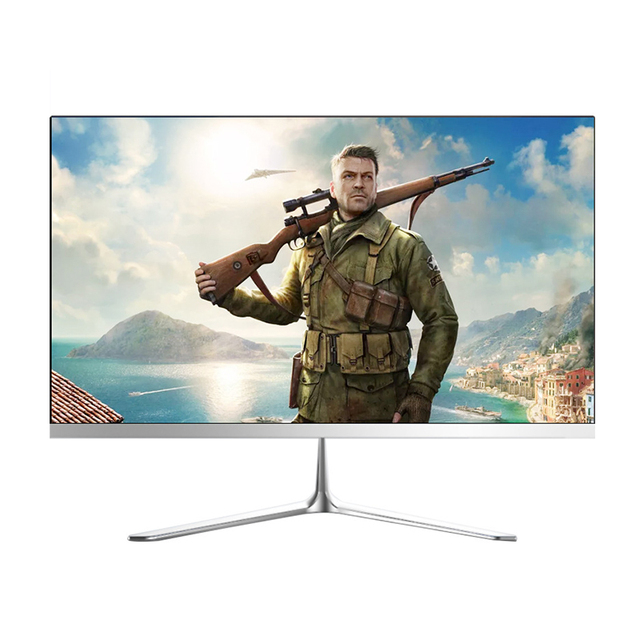 22 24 27 Inch Gaming Desktop Computer HD I3 I5 I7 21.5 23.6 Inch AIO  Desktop Pc All in One Computers