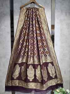 Premium 2.50 Meters Long Pure Georgette Dupatta Elegant Sheen Softness with Intricate <b>Detailing</b> for Indian & Pakistani Clothing - Product Image 2