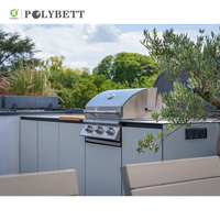 Polybett Plateaux de travail pour barbecue en stratifié hpl résistants aux intempéries
