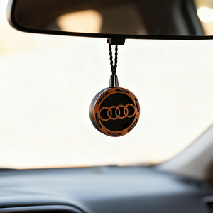 Profumatore per <span class=keywords><strong>Auto</strong></span> Vintage in Legno Intagliato, Pendente Aromaterapico a Lunga Durata per Interni <span class=keywords><strong>Auto</strong></span> - Product Image 2