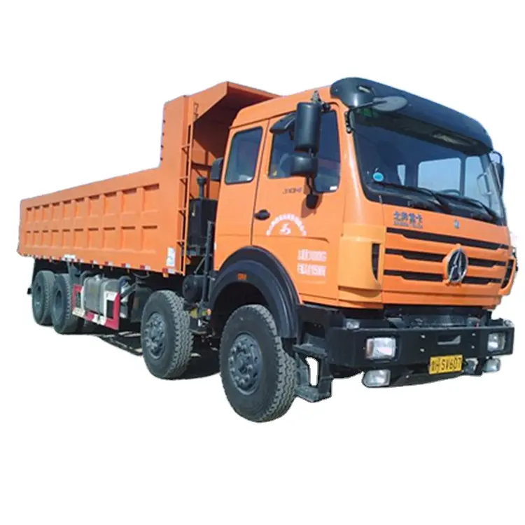 China 8x4 Used 12 wheel Beiben Tipper Dump Truck for sale