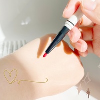 Marqueur cutané professionnel double pointe non stérile blanc non toxique pour chirurgie esthétique, facile à effacer, accepte l'impression de logo