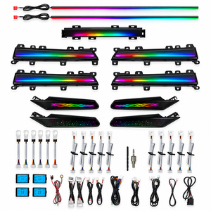 Automotive Innenbeleuchtung RGB Symphony APP Fahrzeug-Innenraumbeleuchtung für Honda Civic Accord Toyota Audi A3 A4 <span class=keywords><strong>Ford</strong></span> - Product Image 3