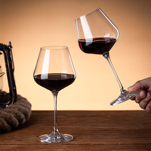 Juego de Copas de Vino Tinto Borgoña 301-400 ml, Cristal sin Plomo, Estilo Europeo para Bodas - Product Image 1