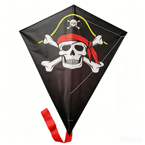 <span class=keywords><strong>Cerf</strong></span>-<span class=keywords><strong>volant</strong></span> Diamant Crâne de Pirate - Facile à faire voler pour enfants et adultes, structure robuste |   Pliable et portable - Product Image 3