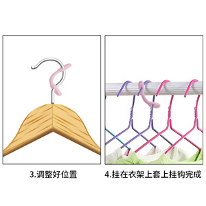 Silicone Windproof Buckle Rectangle Durable <b>Hook</b> Type Clothes Drying <b>Clip</b> Organizer - Product Image 5