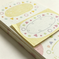 Bloc-notes personnalisé mignon et kawaii, papier décoratif coloré, impression numérique, agenda, journal, école, bureau