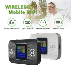 Router 4G con Tarjeta SIM, Wifi6 300M, <span class=keywords><strong>Internet</strong></span> Móvil 4G, Wifi <span class=keywords><strong>de</strong></span> Bolsillo 4G, 3000mAh, Tipo-C, Router 4G para Viajes en Latinoamérica - Product Image 5