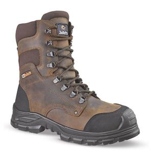 JALLATTE - 00JJE42-47 Bottes à lacets hauts marron/noir JALSEQUOIA b SAS S3 CI SRC-BOTTES DE SÉCURITÉ EAN 8033546322888 - Product Image 1