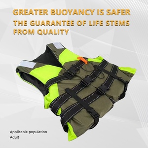 سترة نجاة خفيفة الوزن للرياضات المائية مع أحزمة قابلة للتعديل للبالغين - Product Image 3